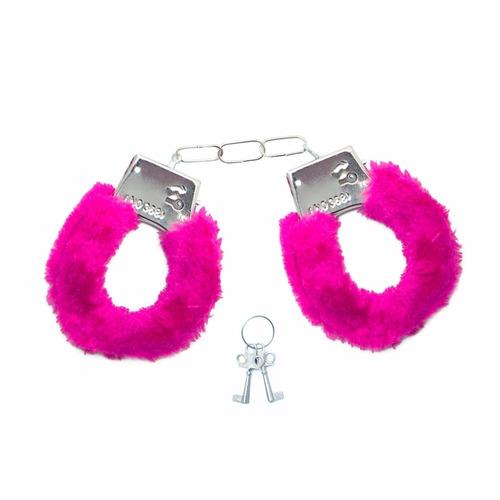 ALGEMA DE METAL COM PELÚCIA PINK