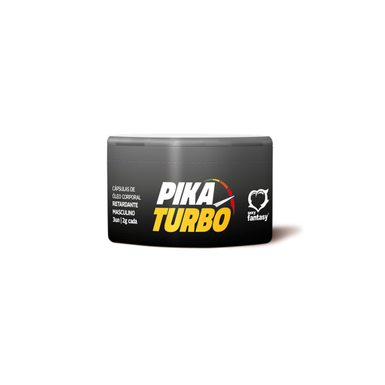 BOLINHA RETARDANTE PIKA TURBO COM 3 UNIDADES