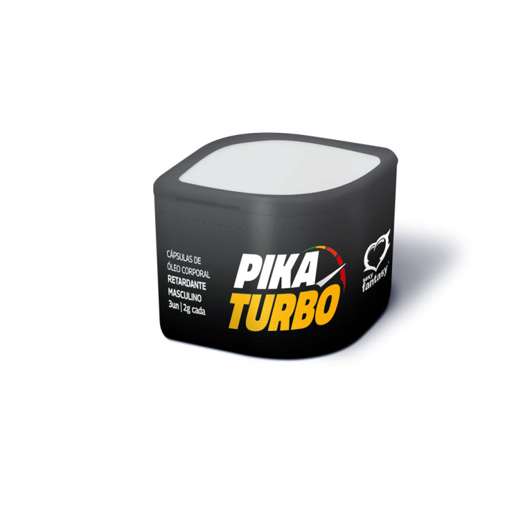 BOLINHA RETARDANTE PIKA TURBO COM 3 UNIDADES
