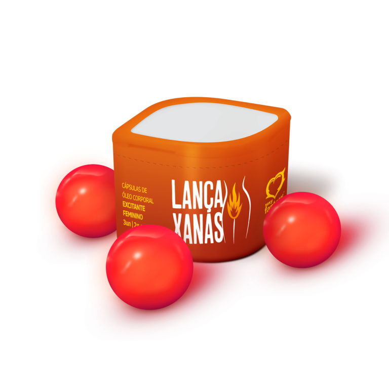 BOLINHA EXCITANTE LANÇA XANAS COM 3 UNIDADES