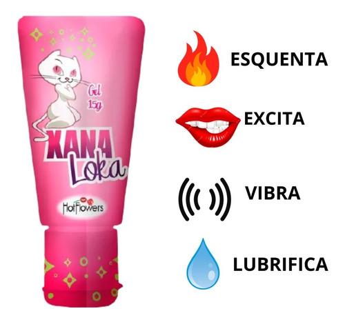 GEL FUNCIONAL HOT ICE E VIBRA XANA LOKA 15G