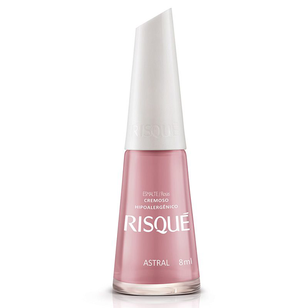 ESMALTE RISQUÉ CREMOSO ROSAS ASTRAL BLISTER 8ML