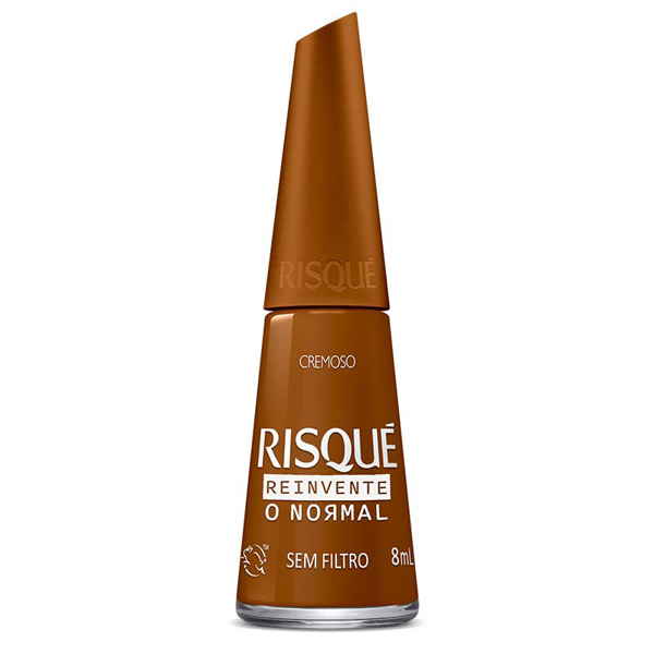 ESMALTE RISQUÉ CREMOSO NUDE REINVENTE O NORMAL SEM FILTRO 8ML