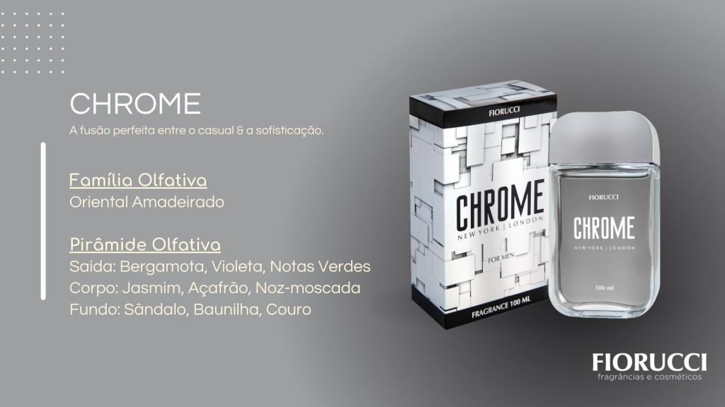 DEO COLÔNIA CHROME 100ML