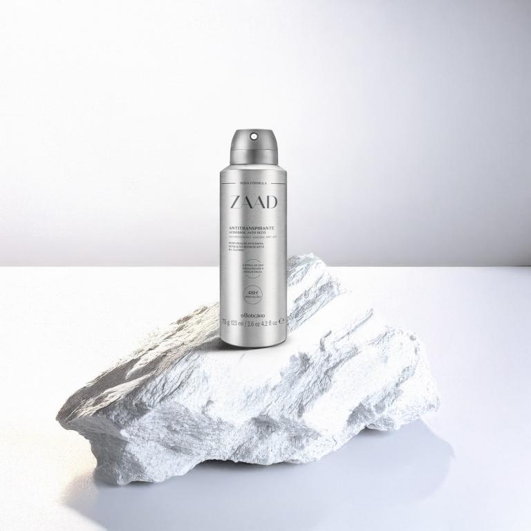 DESODORANTE ANTITRANSPIRANTE AEROSSOL ZAAD 75G/125ML