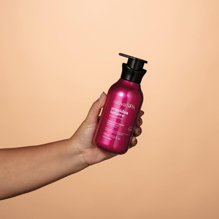 CREME PERFUMADO DESODORANTE CORPORAL NATIVA SPA ORQUÍDEA LUMIÈRE 400ML