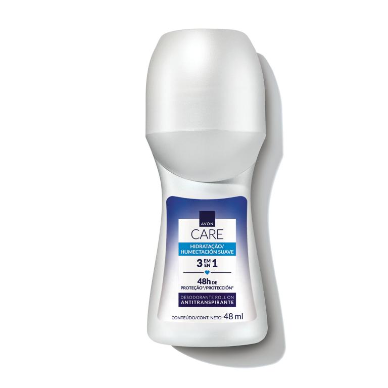 DESODORANTE ANTITRANSPIRANTE ROLL-ON CARE HIDRATAÇÃO SUAVE 48H 48ML