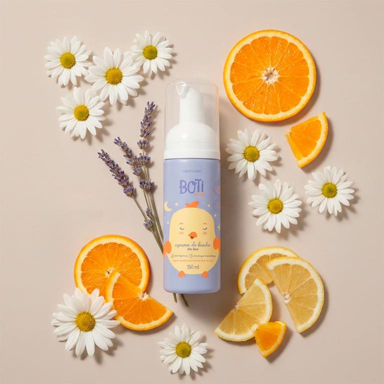 ESPUMA DE BANHO BOTI BABY LUA 150ML