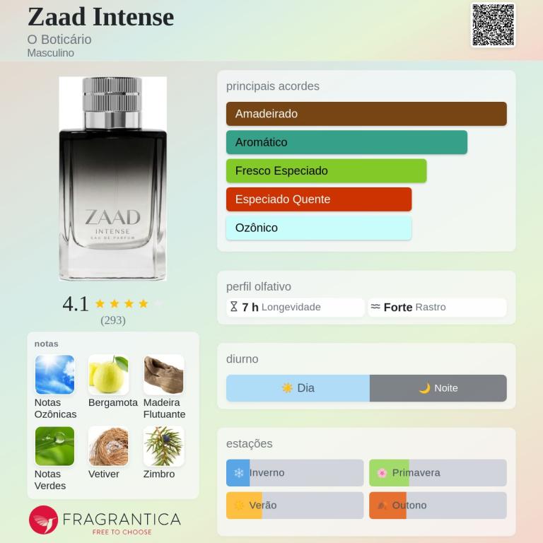 ZAAD INTENSE EAU DE PARFUM 95ML