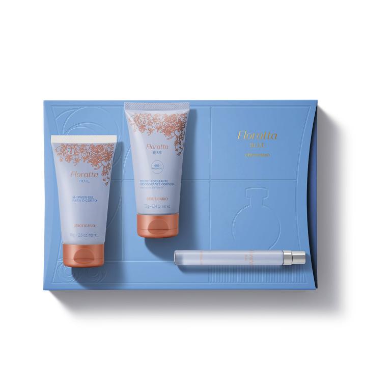 KIT PRESENTE FLORATTA BLUE
