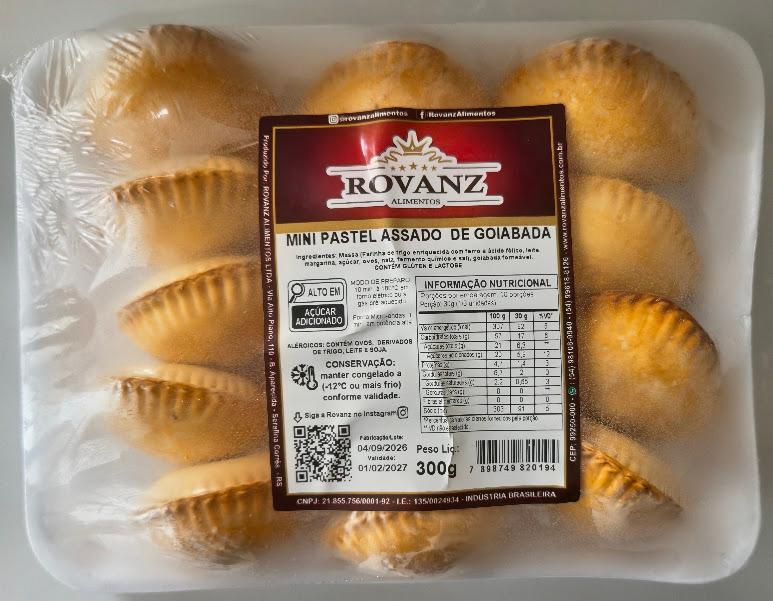 MINI PASTEL ASSADO GOIABADA 300G