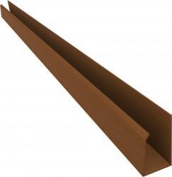 Roda-forro tipo U - mogno c/ 6,00 m