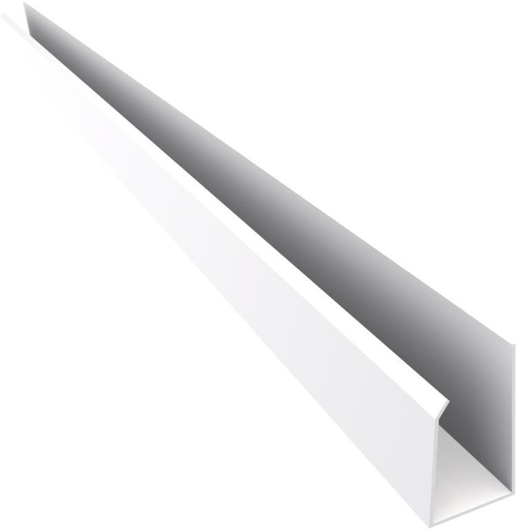 Roda-forro tipo U barra com 6,00 m