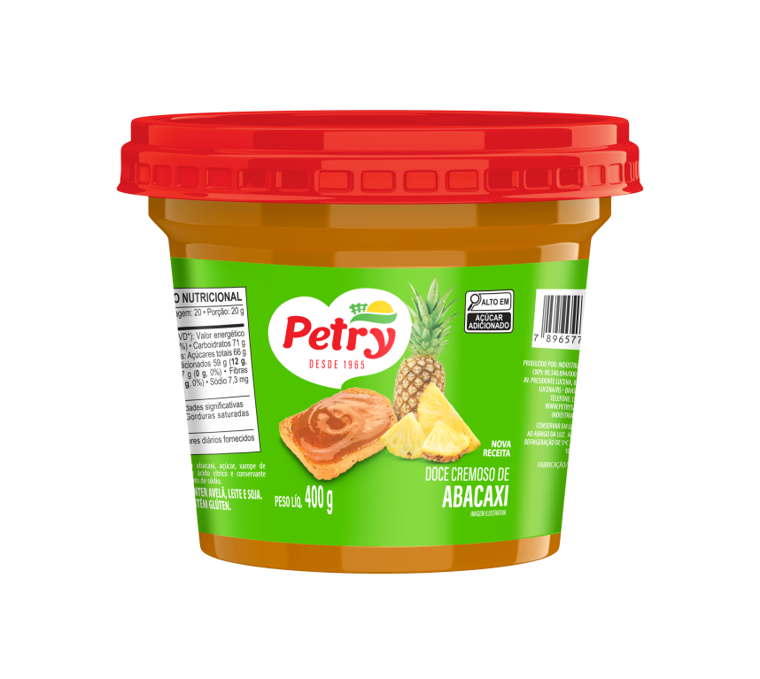 DOCE DE ABACAXI PETRY 400G