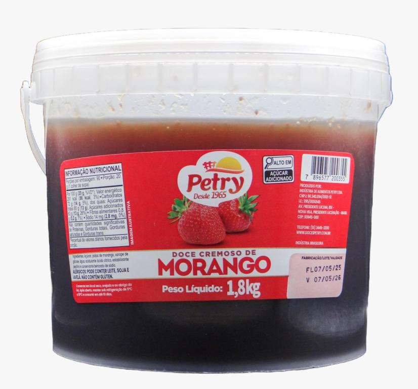 DOCE DE MORANGO PETRY 1,8KG