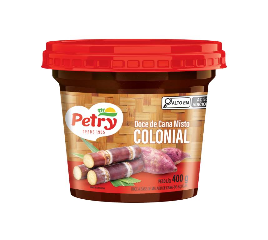 DOCE DE CANA MISTO COLONIAL PETRY 400G