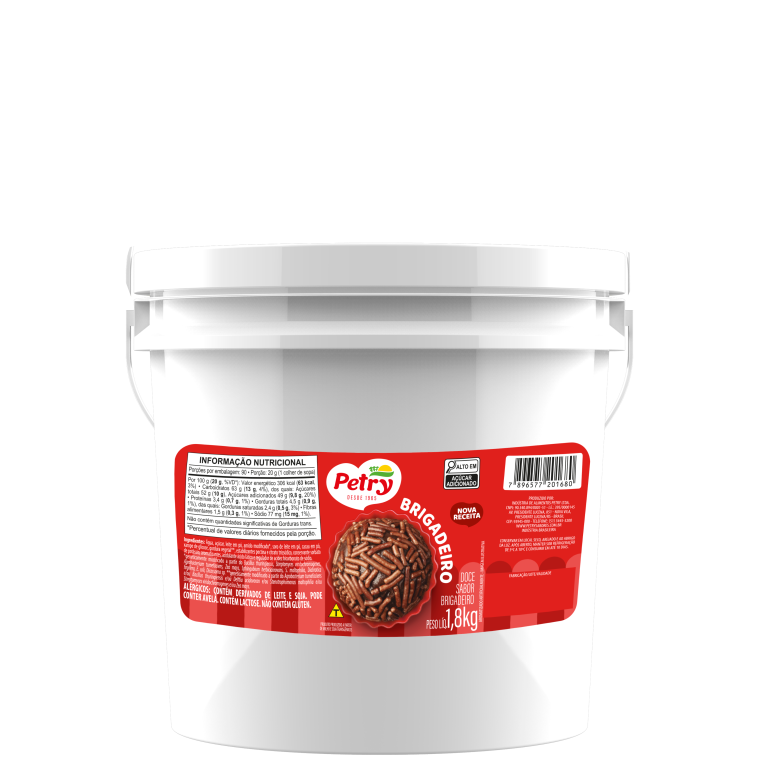DOCE DE BRIGADEIRO PETRY 1,8KG