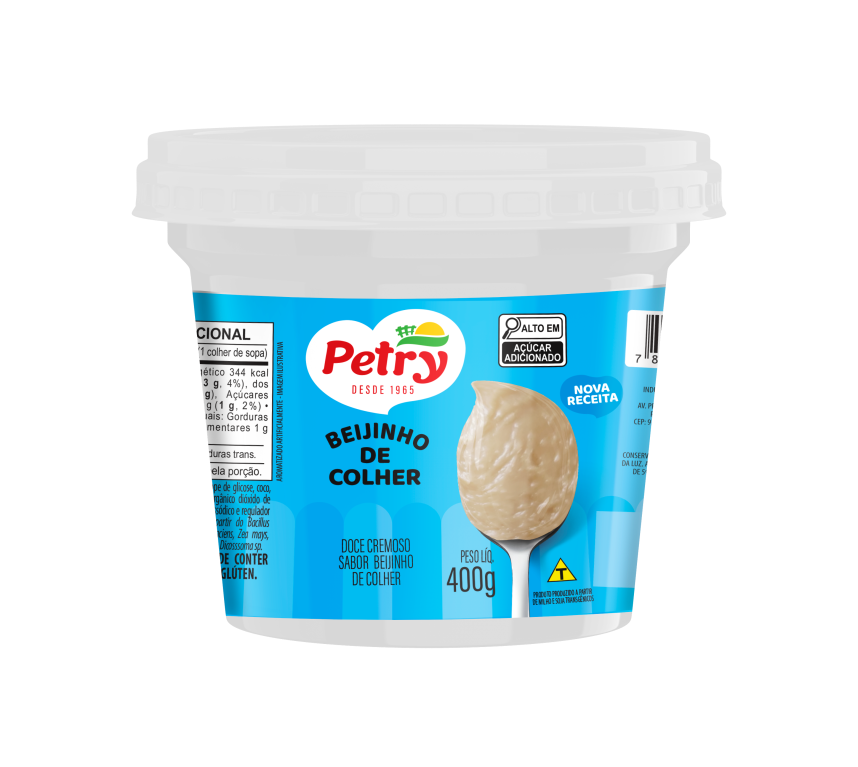DOCE DE BEIJINHO DE COLHER PETRY 400G