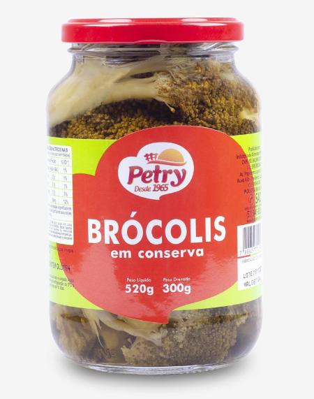 BROCOLIS EM CONSERVA PETRY 300G