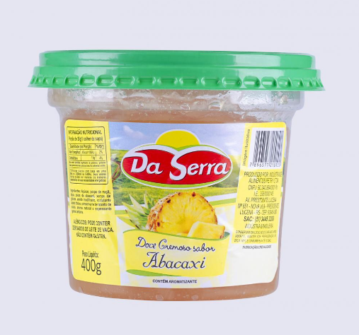 DOCE DE ABACAXI DA SERRA 400g