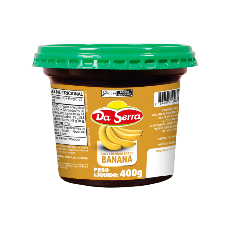 DOCE DE BANANA DA SERRA 400g