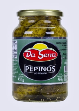 PEPINOS EM CONSERVA DA SERRA 300GR