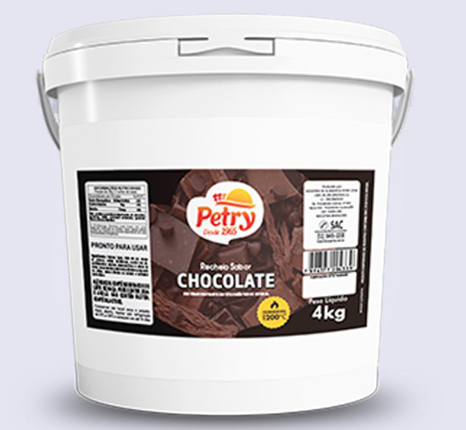 RECHEIO DE CHOCOLATE PETRY 4KG