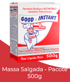 FERMENTO BIOLÓLOGICO MASSA SALGADA 20X500g
