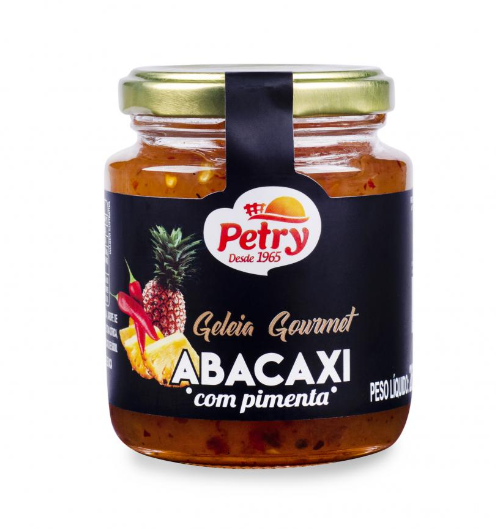 GELEIA DE ABACAXI COM PIMENTA PETRY 265G