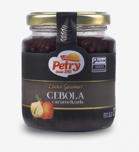 MOLHO AGRIDOCE DE CEBOLA CARAMELIZADA PETRY 265G