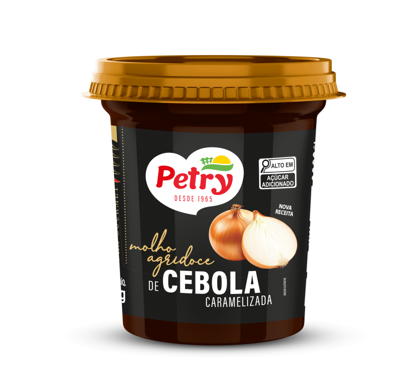 MOLHO AGRIDOCE DE CEBOLA CARAMELIZADA PETRY 1kg