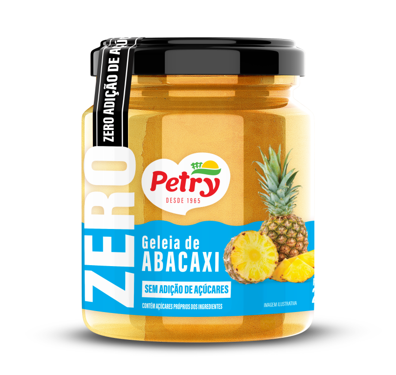 GELEIA DE ABACAXI ZERO AÇUCAR PETRY 250G