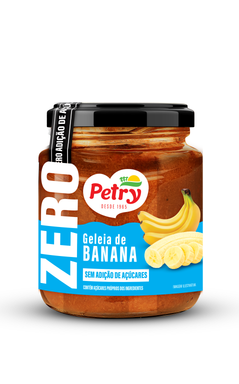 GELEIA DE BANANA ZERO AÇUCAR PETRY 250G