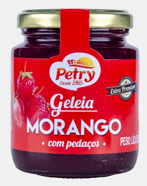 GELEIA DE MORANGO PREMIUM PETRY 265G