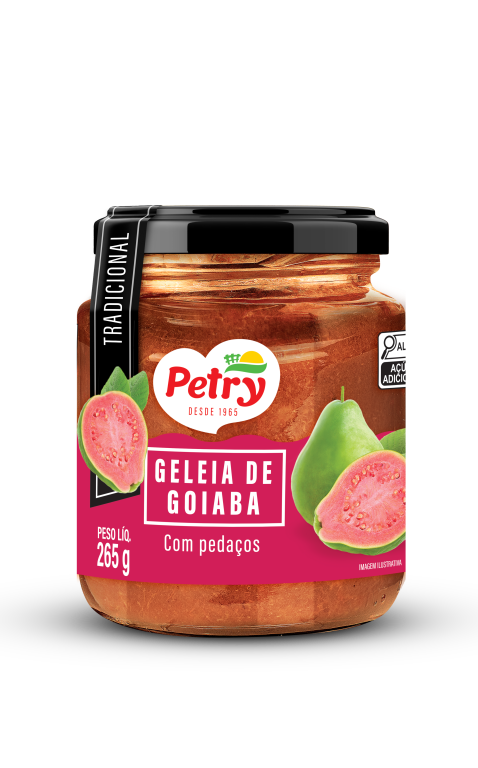 GELEIA DE GOIABA PREMIUM PETRY 265G