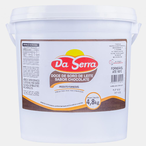 DOCE COM SORO DE LEITE SABOR CHOCOLATE DA SERRA 4,8KG FORNEAVEL