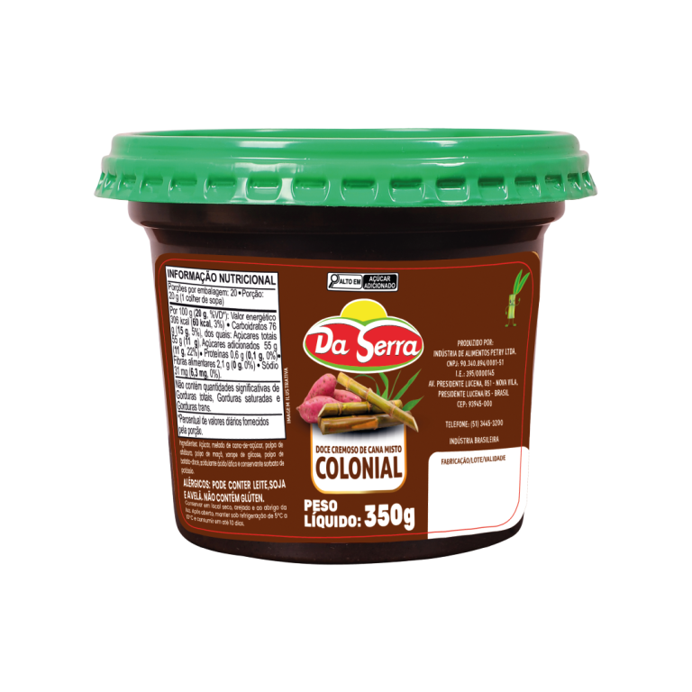 DOCE CREMOSO COM CANA DA SERRA 350GR
