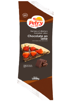 RECHEIO E COBERTURA CHOCOLATE AO LEITE 1,005KG