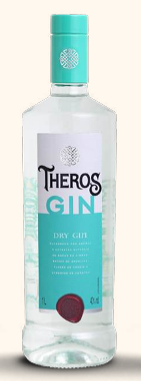 DRY GIN THEROS 06X1L