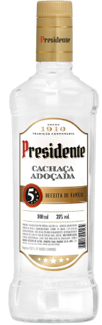 PRESIDENTE CACHAÇA 06X900ML
