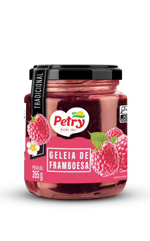 GELEIA DE FRAMBOESA PETRY 265 GR