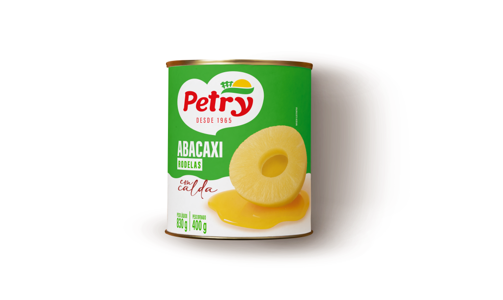 Abacaxi em Calda Rodelas petry 400gr