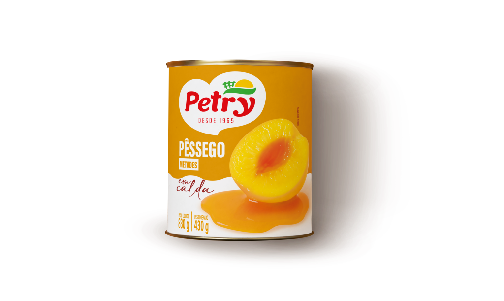 PESSEGO EM CALDA METADES PETRY 430 GR