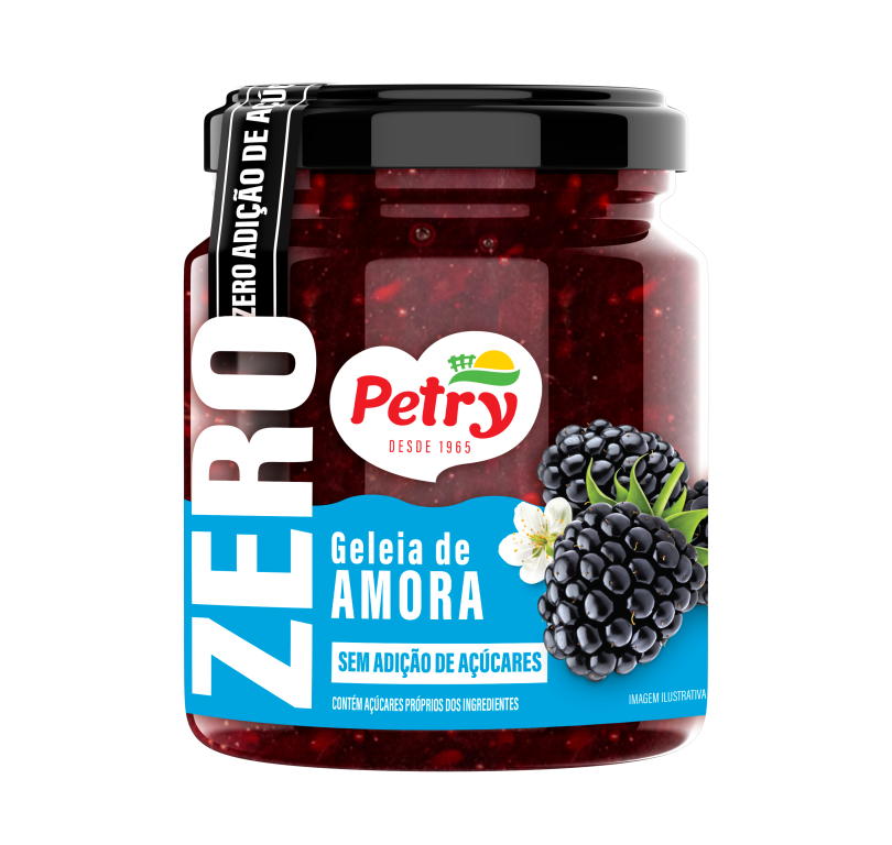 GELEIA DE AMORA ZERO PETRY 250G