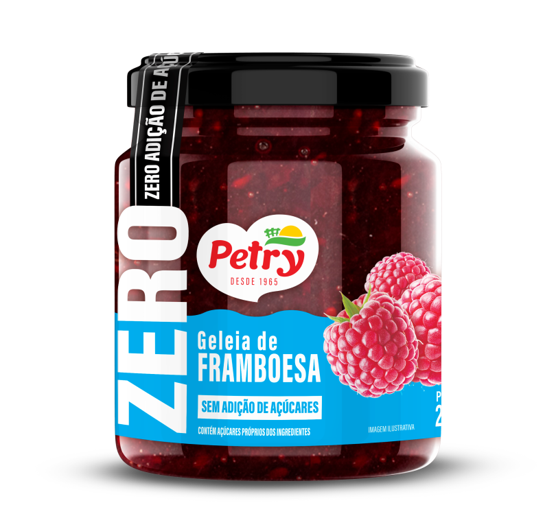 GELEIA DE FRAMBOESA ZER PETRY 265GR