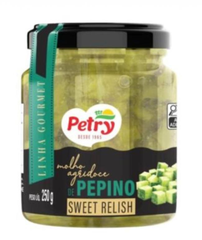 MOLHO AGRIDOCE DE PEPINOS (SWEET RELISH) 250 gr