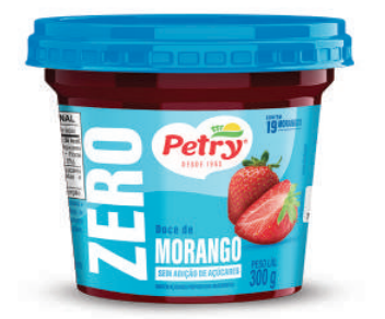 DOCE DE MORANGO ZERO AÇUCAR PETRY 300GR