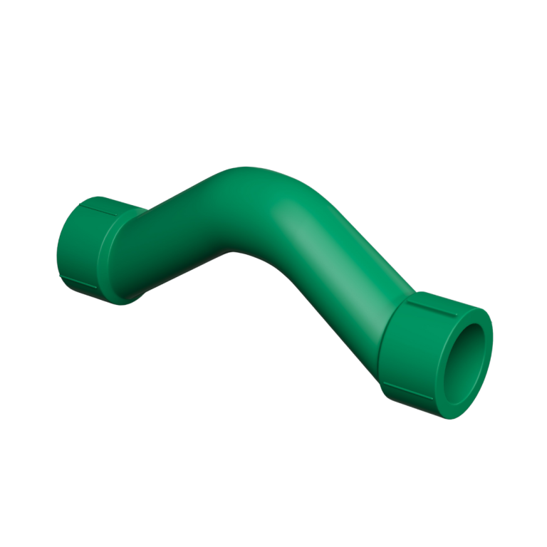 CURVA TRANSP F/F PPR 20MM KRONA (EMB COM 10 PCS)