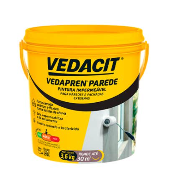 VEDACIT VEDAPREN PAREDECX 4 GL 3,6 KG