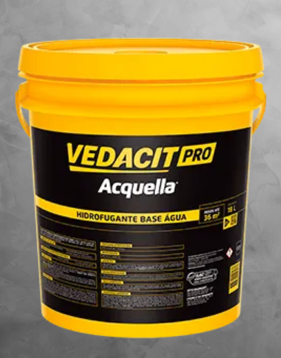 VEDACIT PRO ACQUELLA HIDROFUGBASE AGUA BD 18 L